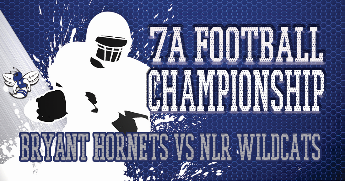 Bryant Football state championship graphic